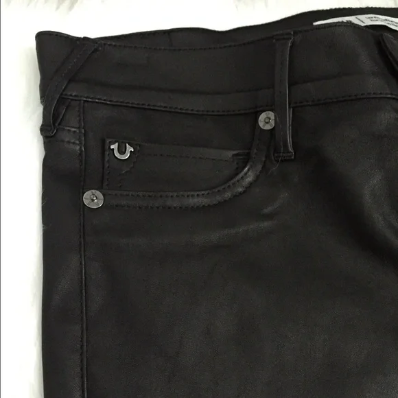 SOLD❗: True Religion Karlie Leather Pant - Picture 3 of 4